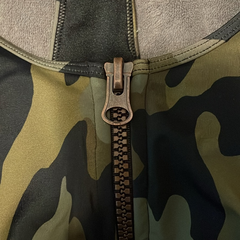 Camo Racerback Swimsuit - Picture 6 of 7